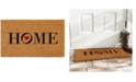 Home & More Heart Home 17" x 29" Coir/Vinyl Doormat